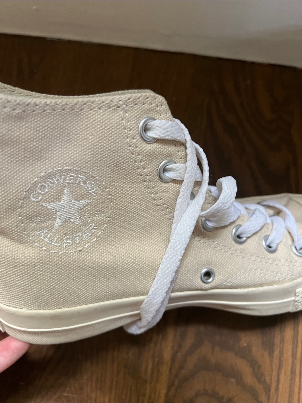 Comme De Garçons Converse ' Chuck Taylor All Star High Top Sneakers - Cream